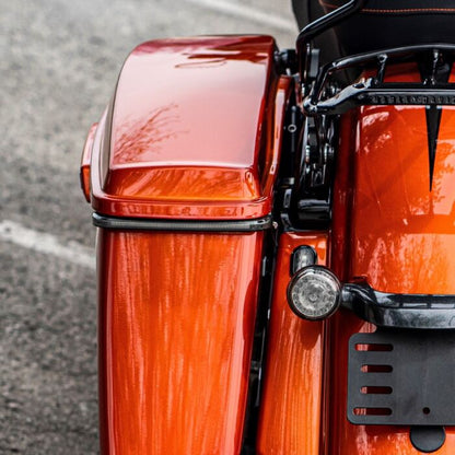 Sequential Low Profile Saddlebag Lights for BCM Harley-Davidson® Motorcycles