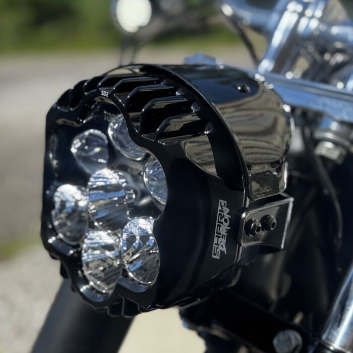 Shark Demon® LED Headlight Kit for Dyna, Softail & Sportster Motorcycles