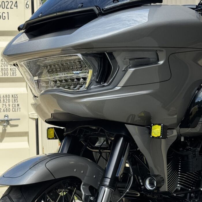 Shark Demon® LED Front Turn Signals for 2023-2026 Road Glide