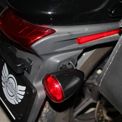 Complete ProBEAM® Red Universal Motorcycle Turn Signals