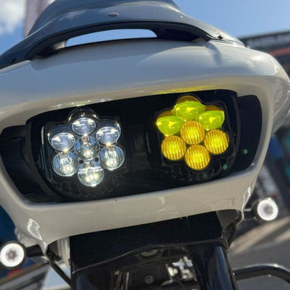 Shark Demon® Headlight + Fog Lamp Combo Kit for Rushmore Road Glide