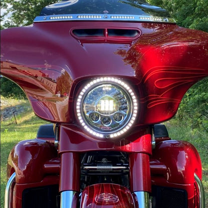 ProBEAM® 7" Auxiliary LED Headlamp Trim Ring for Harley-Davidson® Touring