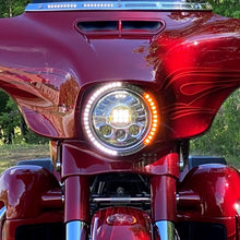 ProBEAM® 7" Auxiliary LED Headlamp Trim Ring for 2006-2013 Harley-Davidson®