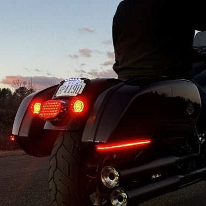 LED Saddlebag Lights for Softail Low Rider ST & Sport Glide