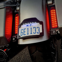 Low Profile License Plate Mount with LED Frame Kit for 2023-2026 Touring