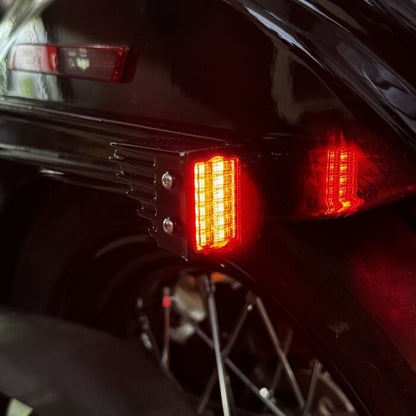 Rear Strut Mount LED Turn Signals for Dyna, Softail, & Sportster