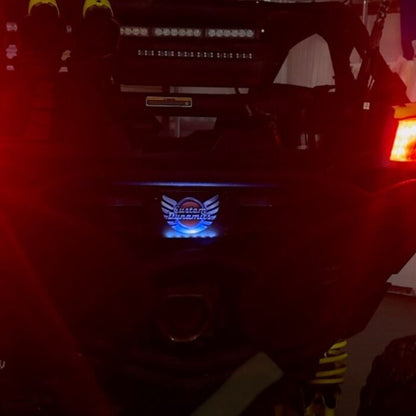 Plug & Play 2017-2025 CanAm Maverick LED License Plate Frame