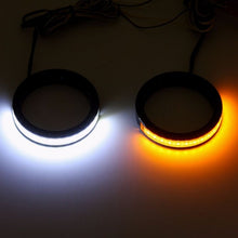 Amber/White LED Fork Wrap Arounds™ Auxiliary Turn Signals