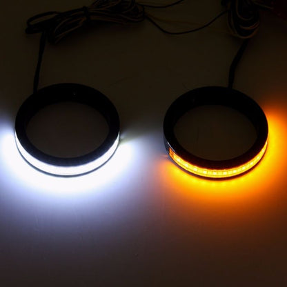Amber/White LED Fork Wrap Arounds™ Auxiliary Turn Signals