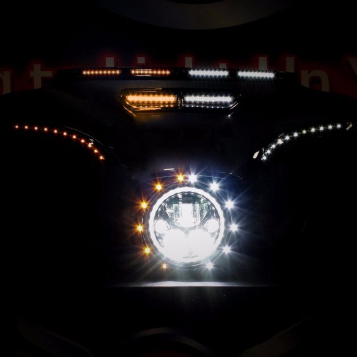 Auxiliary LED Light Kit for Decorative Batwing Vent Insert