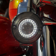 ProBEAM® Amber/White Front LED Flat Turn Signals with Smoked Lenses