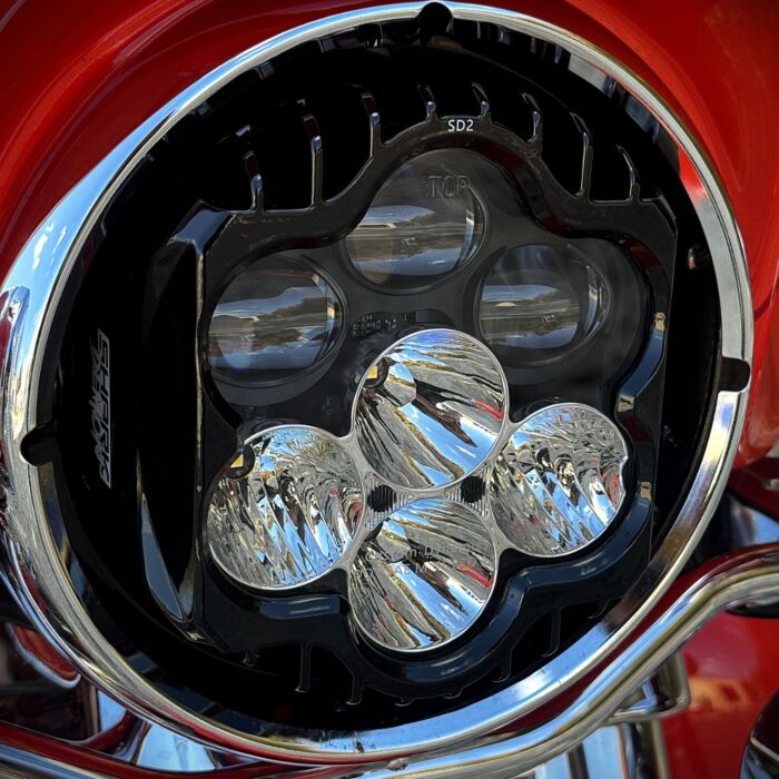 Shark Demon® Performance LED Headlight  for Batwing & Road King