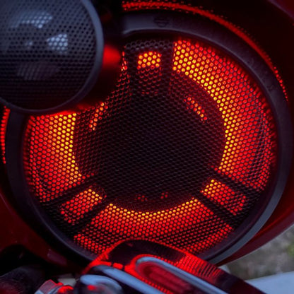 ProGLOW™ LED Speaker Lights for Harley-Davidson® Boom!™ Audio Stage II Systems