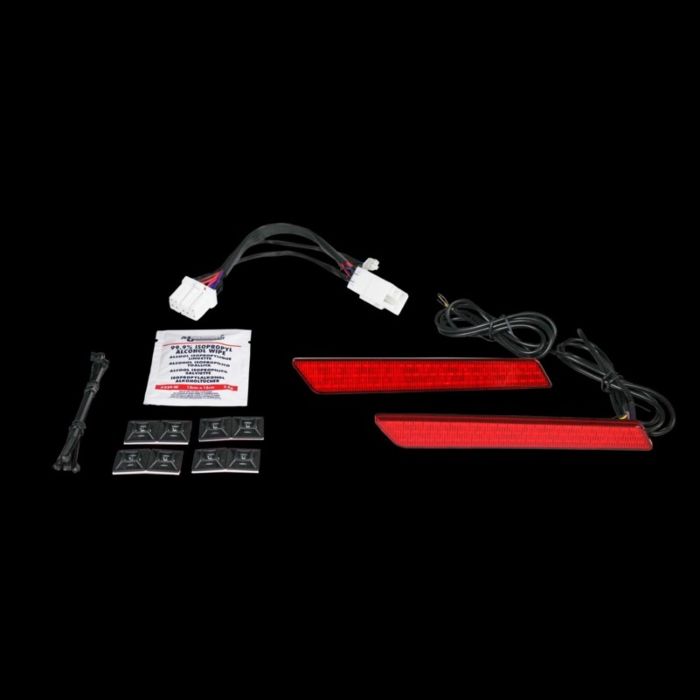 Saddlebag Latch Auxiliary LED Reflector Replacement for 1997-2013 Harley-Davidson® Motorcycles