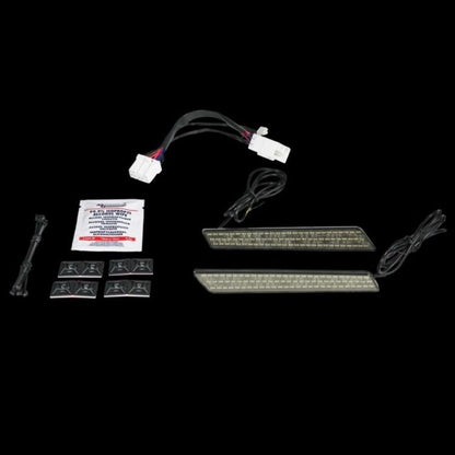 Saddlebag Latch Auxiliary LED Reflector Replacement for 1997-2013 Harley-Davidson® Motorcycles