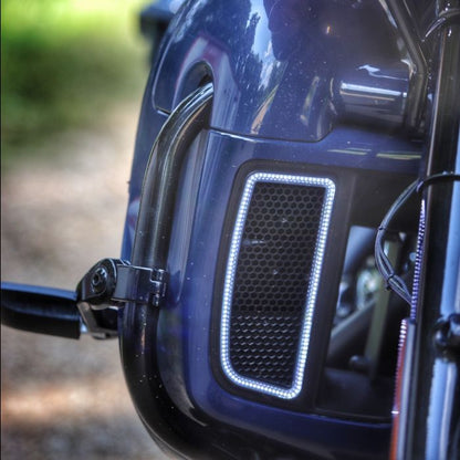Auxiliary Run & Turn Lower Fairing LED Inserts for Harley-Davidson® Motorcycles