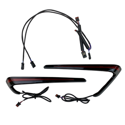 LED Saddlebag Lights for Softail Low Rider ST & Sport Glide