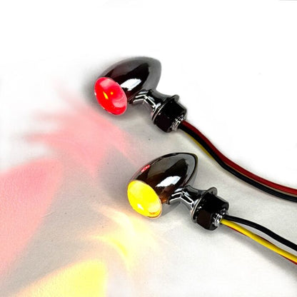 Brake & Turn Signal Rear Micro Bullet Motorcycle LED Turn Signals