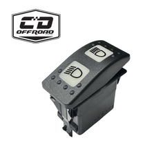 3-Position Non-Interrupting Lighted Rocker Switch