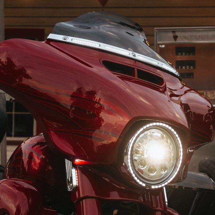 ProBEAM® 7" Auxiliary LED Headlamp Trim Ring for Harley-Davidson® Touring