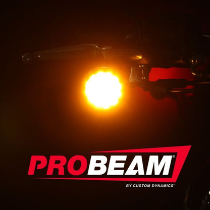 ProBEAM® Solid Amber 1157 LED Bullet Turn Signals with Amber Lenses