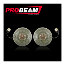 ProBEAM® Amber/White Front LED Flat Turn Signals with Smoked Lenses