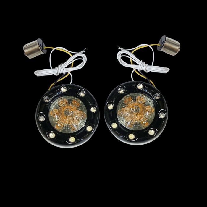 ProBEAM® Front 1156 Amber/White Bullet Ringz™ for International Models