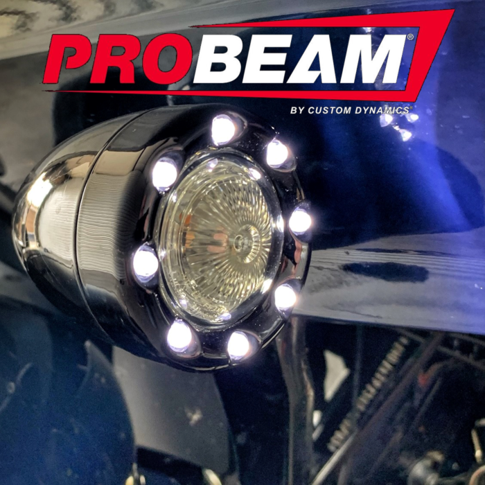 ProBEAM® Front 1156 Amber/White Bullet Ringz™ for International Models