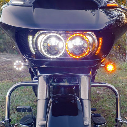 ProBEAM® Front 1156 Amber/White Bullet Ringz™ for International Models