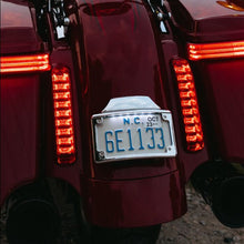 Low Profile License Plate Mount with LED Frame Kit for 2014-2022 CVO Touring