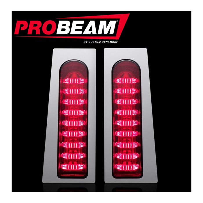 ProBEAM® Auxiliary Run & Brake Fillerz® Lights for 2009-2013 Harley-Davidson® Motorcycles