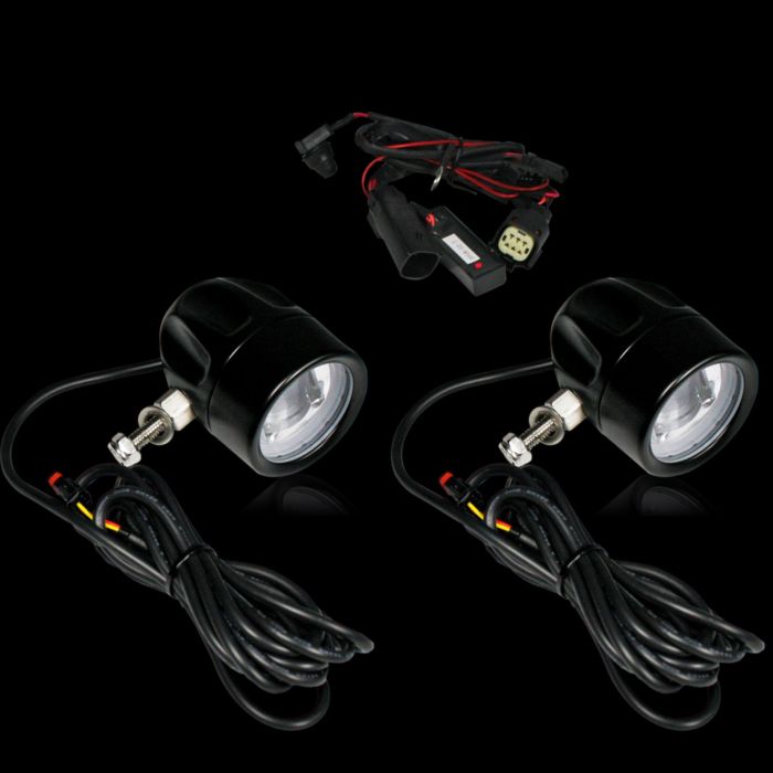 ProBEAM® Auxiliary LED Halo Fog Lamps for 2010-2013 FLHX & FLTRX