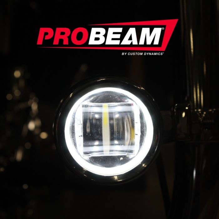 ProBEAM® Auxiliary LED Halo Fog Lamps for Challenger, Pursuit & Chief Motorcycles