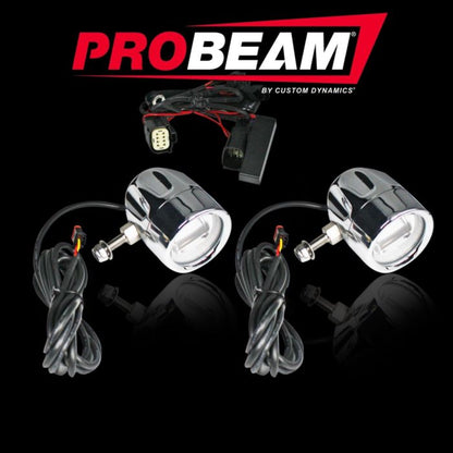 ProBEAM® Auxiliary LED Halo Fog Lamps for 2009-2013 FLHXSE FLTRXSE & FLHRSE