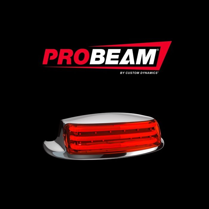 ProBEAM® Auxiliary Run/Brake LED Fender Tip Assembly for Harley-Davidson® Motorcycles