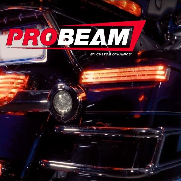 ProBEAM® Auxiliary Saddlebag Lights for 1997-2013 Harley-Davidson® Motorcycles