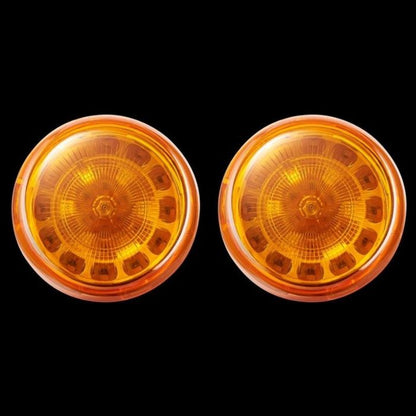 ProBEAM® Solid Amber 1157 LED Bullet Turn Signals with Amber Lenses