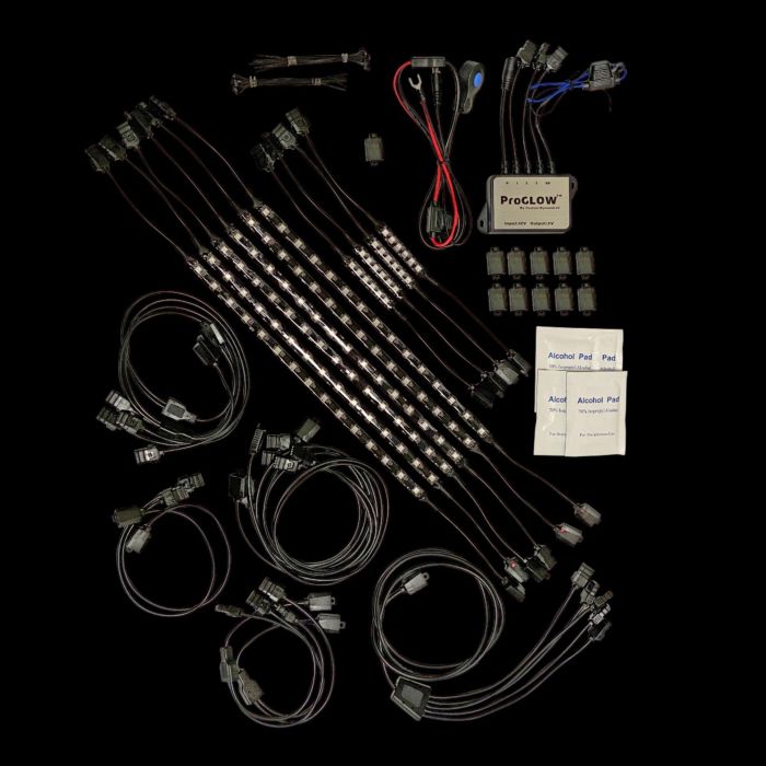 ProGLOW™ Complete Color Changing Motorcycle Accent Light Kits