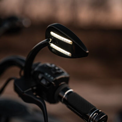 Plug & Play LED Run & Turn Signal Motorcycle Mirrors