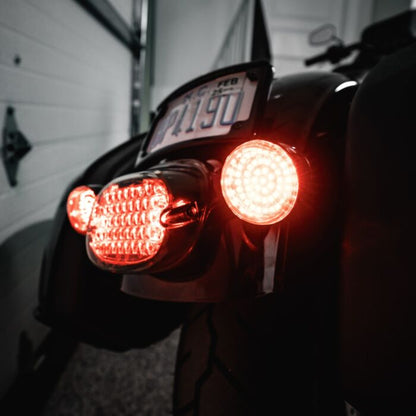 Genesis® 4 Solid Red 1156 Bullet Rear Turn Signal Inserts