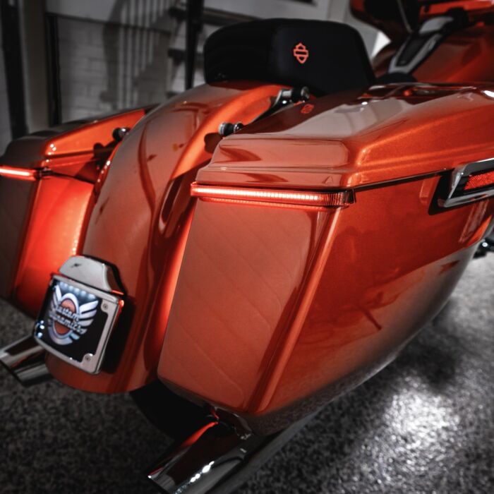Low Profile LED Saddlebag Lights for 23.5-25 Harley-Davidson Touring
