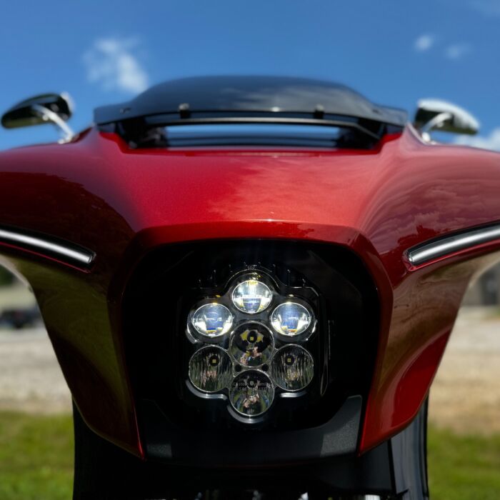 Shark Demon® LED Headlight for 23.5-26 Street Glide