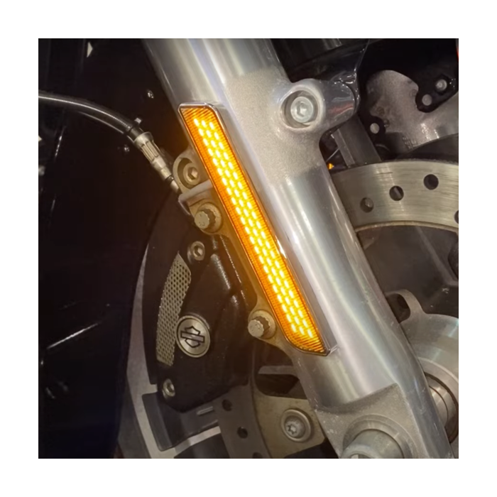 Run/Turn Auxiliary LED Fork Lightz™ for Harley-Davidson Motorcycles