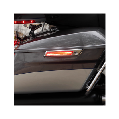 Saddlebag Latch Assembly with Auxiliary Run, Brake & Turn Signal for Harley-Davidson® Motorcycles