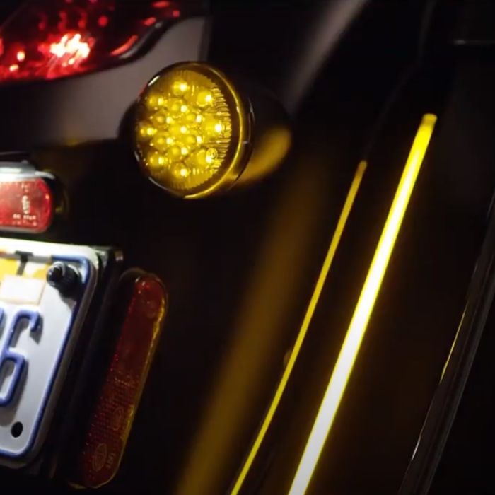 Dual Color Plasma Rods™ Auxiliary LED Light Bars for Indian Motorcycles®