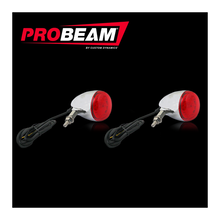 Complete ProBEAM® Red Universal Motorcycle Turn Signals
