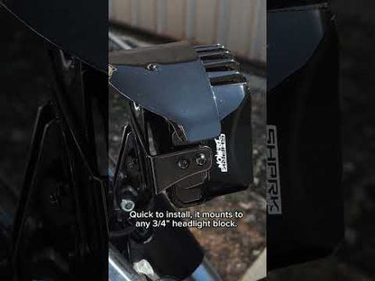 Shark Demon® LED Headlight Kit for Dyna, Softail & Sportster Motorcycles