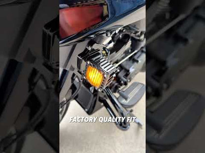 Shark Demon® LED Front Turn Signals for 2023-2026 Street Glide