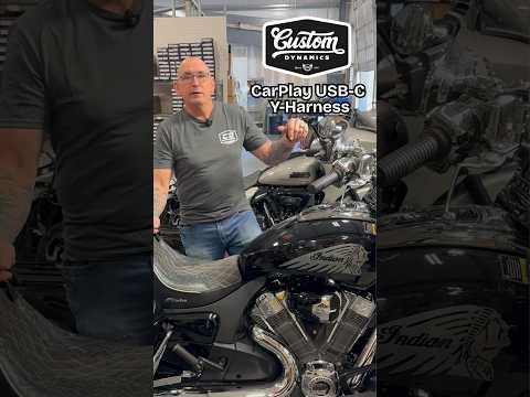 CarPlay USB-C Y-Harness PLUS for Indian Motorcycles