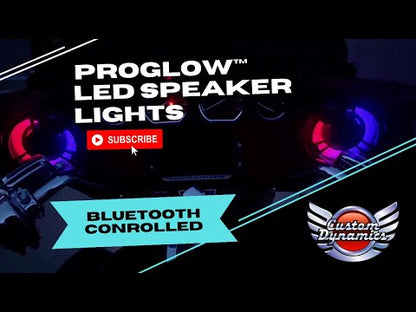 ProGLOW™ LED Speaker Lights for Harley-Davidson® Boom!™ Audio Stage II Systems
